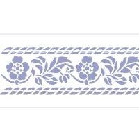 90X15cm floral pattern decorative effect print