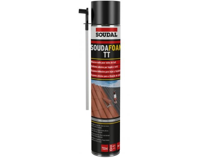 Espuma de poliuretano monocomponente Soudafoam TT 750 ml 