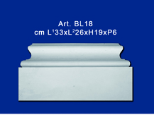 Base de yeso para pilastra mod.BL18