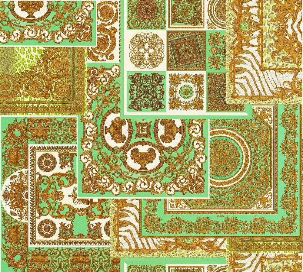 Colección de papel pintado Versace 4 Código 37048-2 rollo de 7 m²