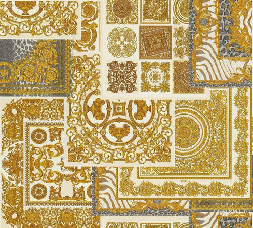 Colección de papel pintado Versace 4, código 37048-4, rollo de 7 m²