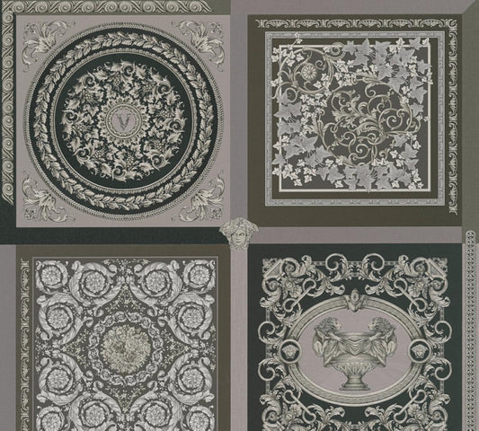 Colección de papel pintado Versace 5 Código 38704-4 rollo de 7 m²