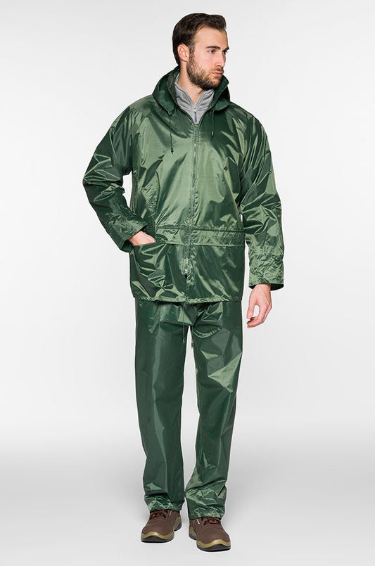 Traje Socim azul de nailon impermeable y PVC
