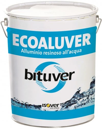 Eco Aluver - Bituver aluminum-based protector for bituminous membranes