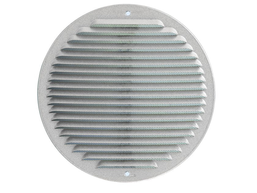 Aluzink round grille ø 230 mm fixing with dowel GZKT200R