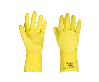 Guante Socim de látex amarillo limpio