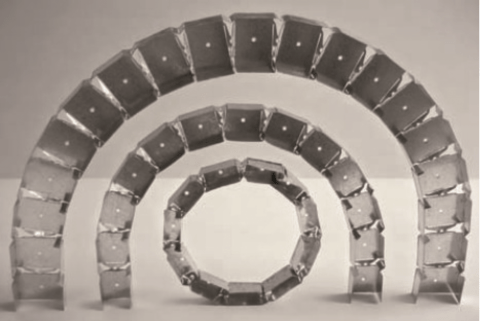 Flexo Gyproc deformable guide