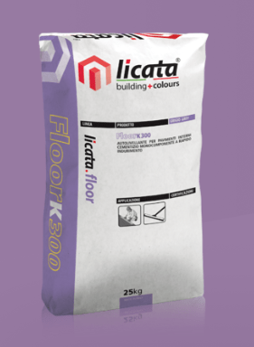 Mortero autonivelante de cemento para pisos K300 - 25 kg - Licata