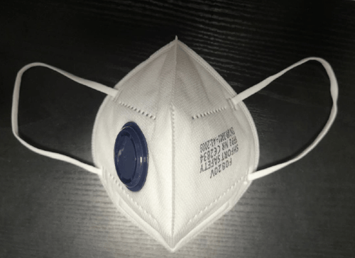 FFP2 face mask with fold/valve filter, Socim