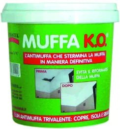 MUFFA KO – Pasta antimoho Tecnostuk – 1 litro, cobertura de 8 m²
