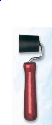 Conical joint press roller