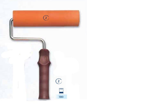 180mm rubber roller for upholstery