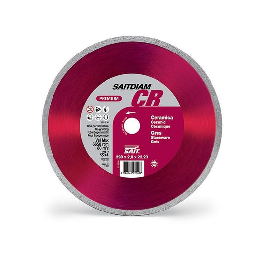 Saitdiam diamond cutting disc - continuous crown 115X1.6X22.23 CR